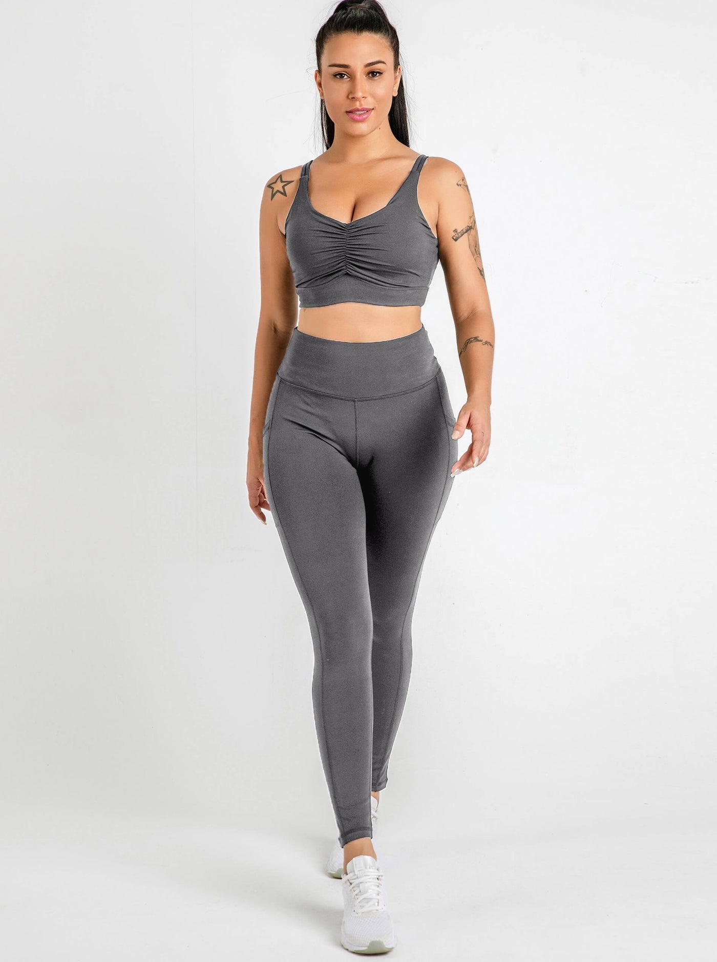 Cross Pocket Leggings
