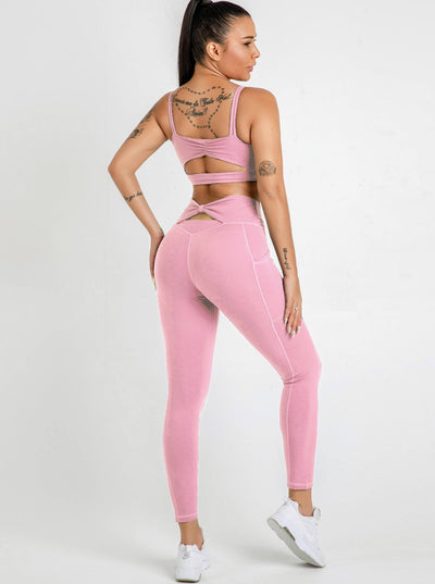 Cross Pocket Leggings