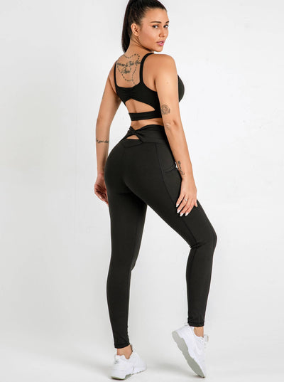 Cross Pocket Leggings