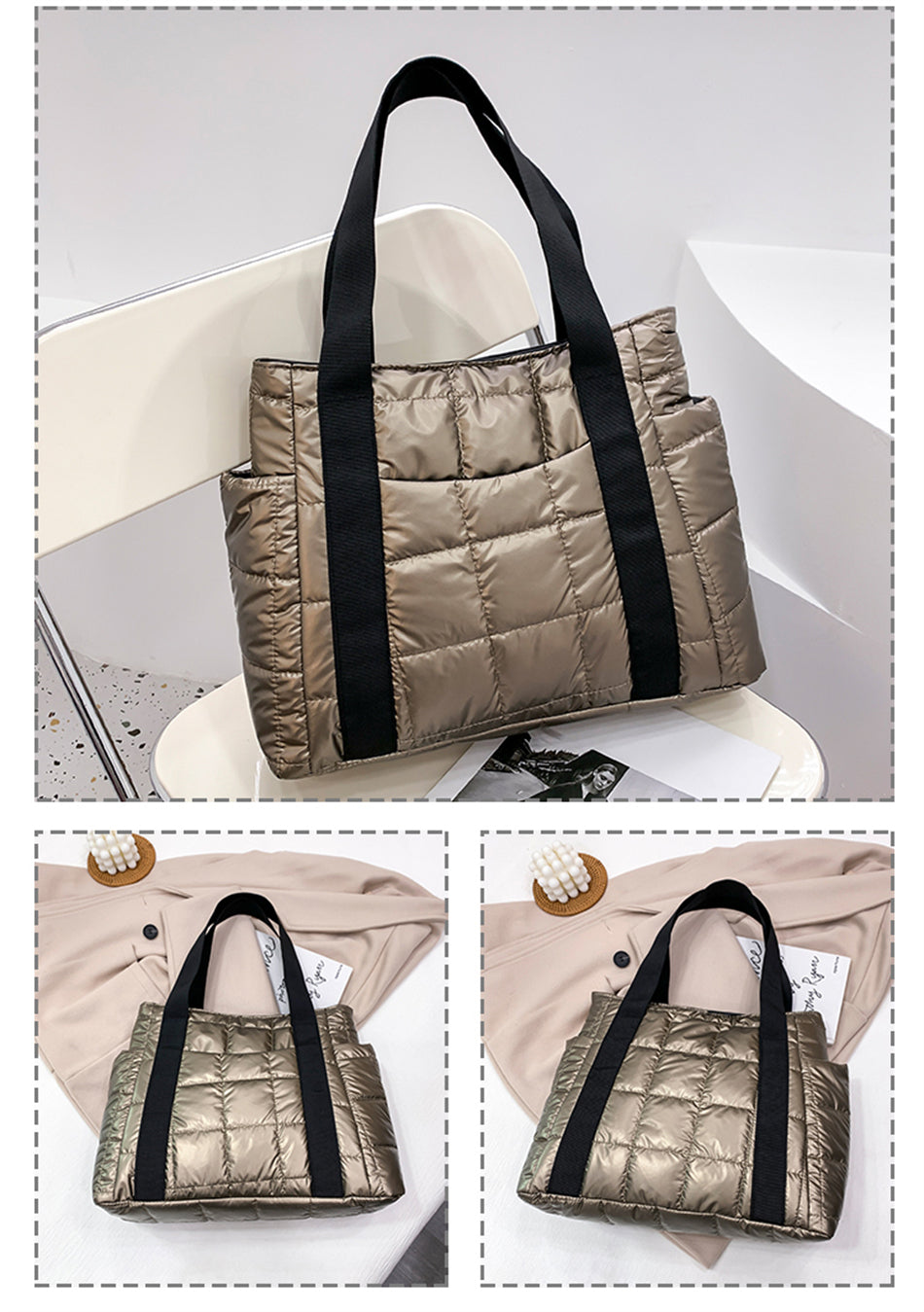 Puffer Everyday Tote Bag