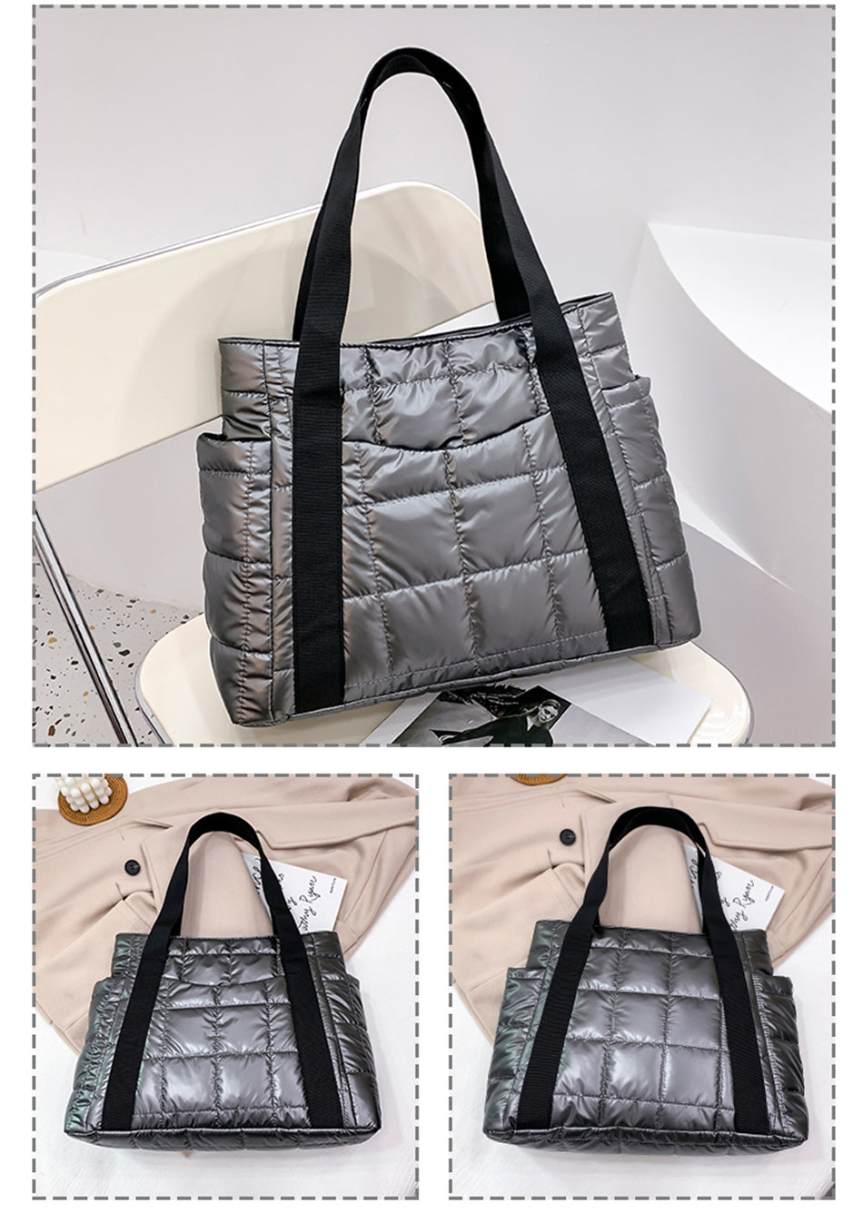 Puffer Everyday Tote Bag